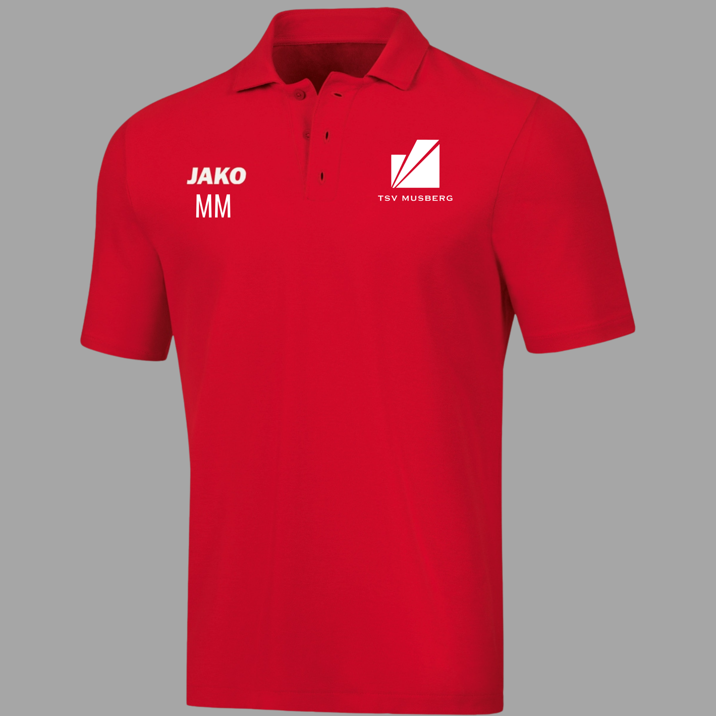 JAKO Base Poloshirt Rot
