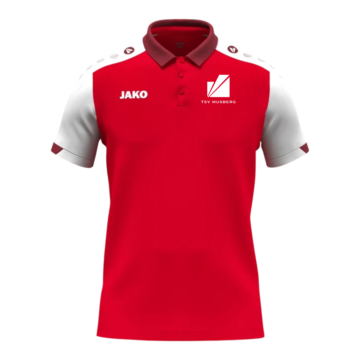JAKO Dynamic Polo Rot